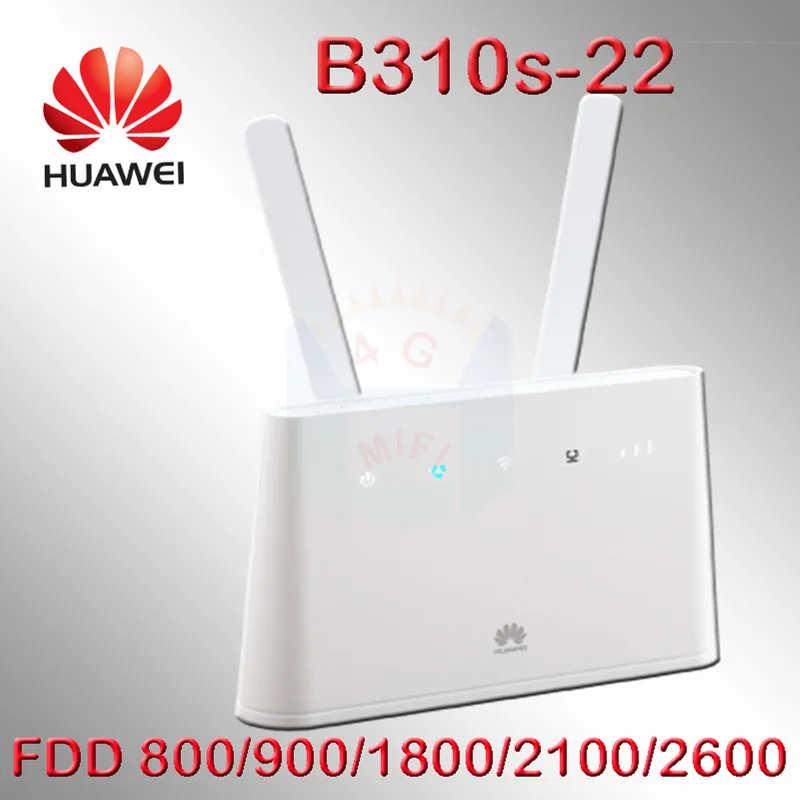 

Wi-Fi-роутер huawei b310 с поддержкой 4g и слотом для sim-карты