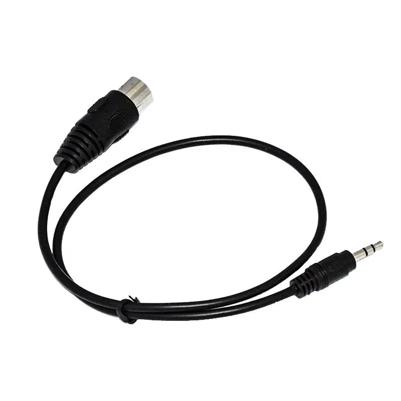 DANSPEED 0 5 м 1 2 3 5P Din MIDI штекер мм 1/8 дюйма TRS стерео Мужской аудио кабель для cd-плеера MP3