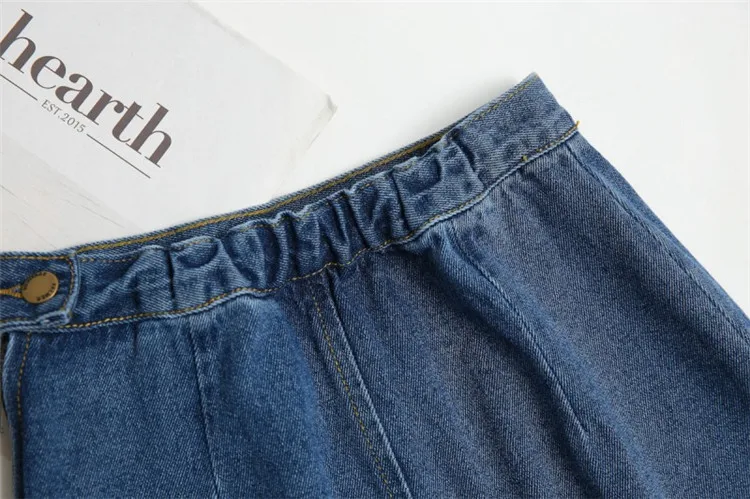 НОВЫЕ женские юбки Sml джинсовая юбка 2016 Летний Стиль высокая Ждет Краткие Твердые