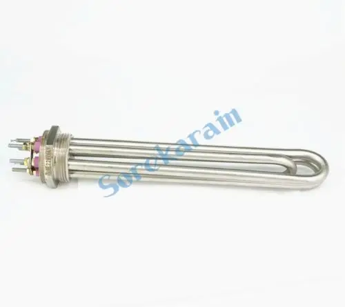 220 В 6000 Вт DN40 1 1/2 &quotBSP папа 201 головка из нержавеющей стали и трубка электрический