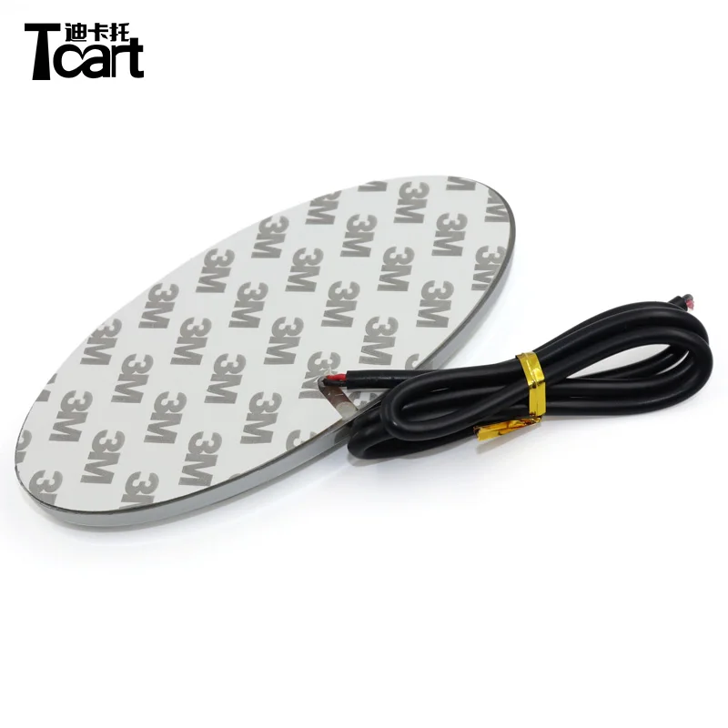 Tcart 4D автомобильная лампа эмблема светодиодный задний значок наклейка