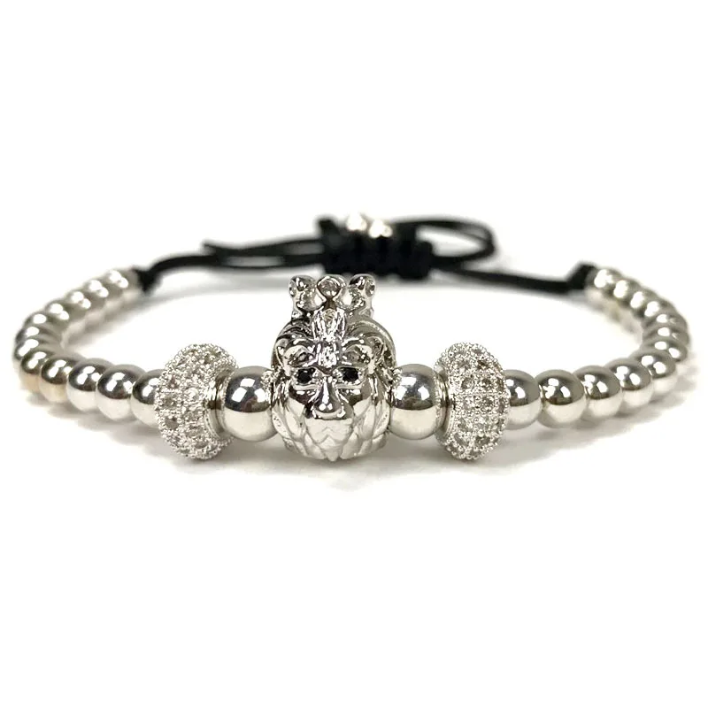 Очаровательный браслет с животными CN браслеты головой льва мужские и женские