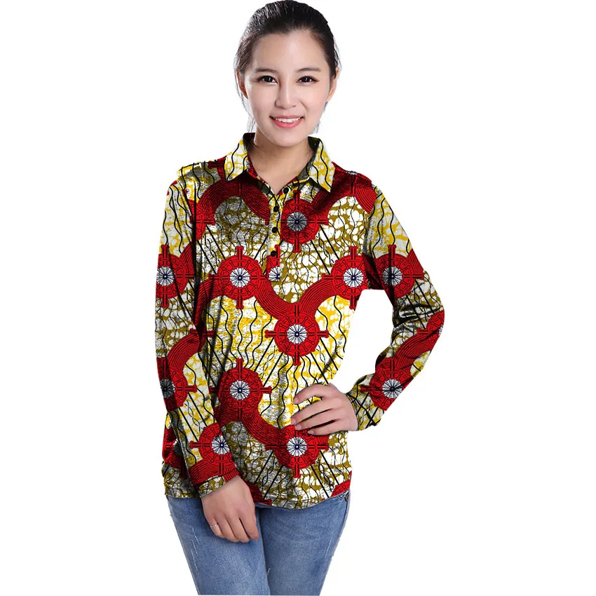 African Print Women Tees Fashion Africa Clothing Tops Dashiki Clothes Festive T-Shirt Customized | Женская одежда