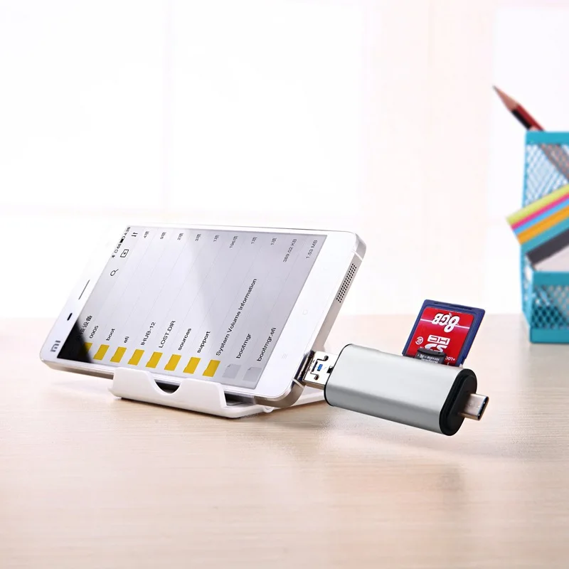 5 в 1 Тип C OTG кард ридер с флеш накопитель USB гнездовым Интерфейс для ПК 3 0 чтения TF