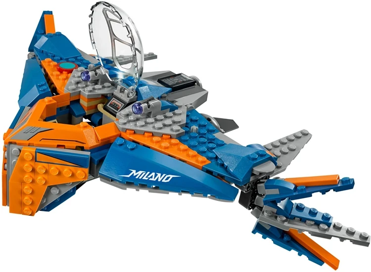 Bela 10748 Super Heroes The Milano vs. Abilisk Aircraft Building Block Brick Toys Compatible with Legoings Marvel 76081 | Игрушки и