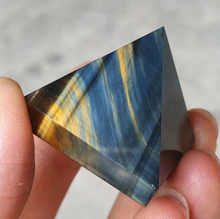 Тигровый глаз пирамида из кристалла кварца|pyramid eye|pyramid crystalpyramid quartz crystal |