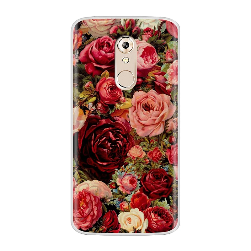 Чехол для Zte Axon 7 Mini 5 2 дюйма Мягкий Силиконовый ТПУ модная окрашенная задняя
