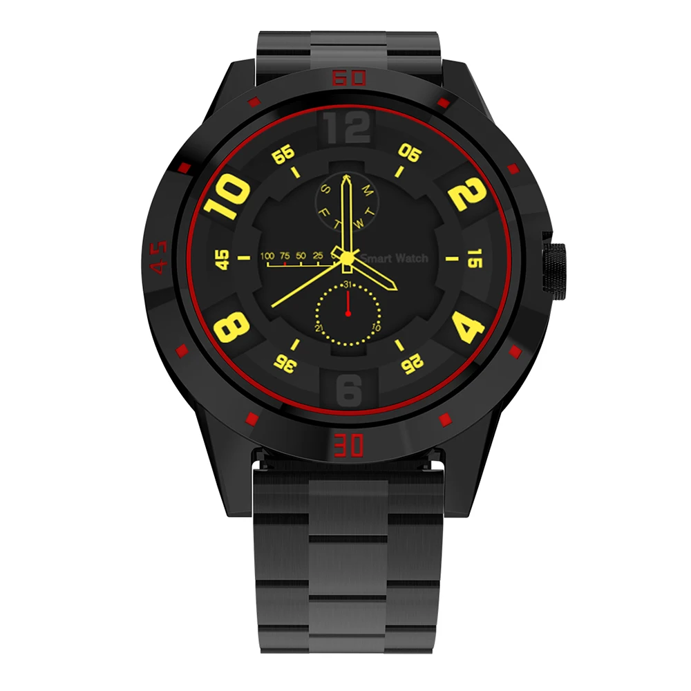 NEWWEAR N6 Smartwatch монитор сердечного ритма 1 3 дюймов MTK2502 сидячий напомнить браслет