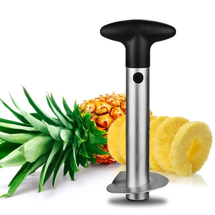 

Kitchen Gadgets Fruit Tools stainless steel pineapple peeler slicers paring knife