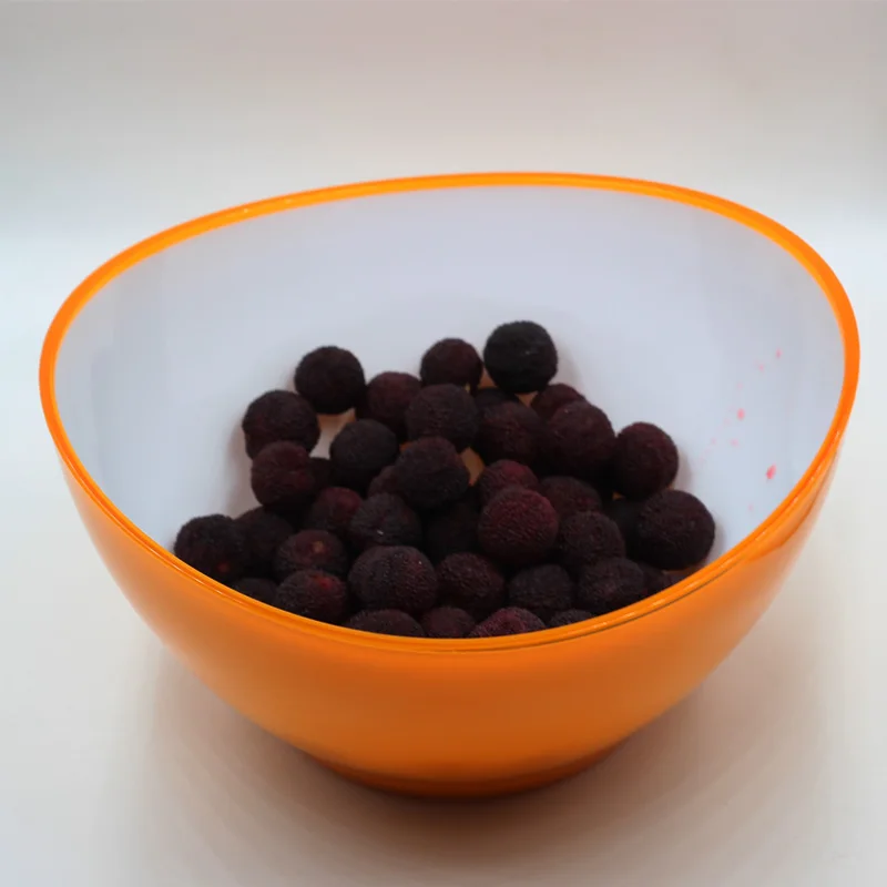Ветряные цветы 1 шт. фруктовые пластиковые тарелки десертное блюдо Простые