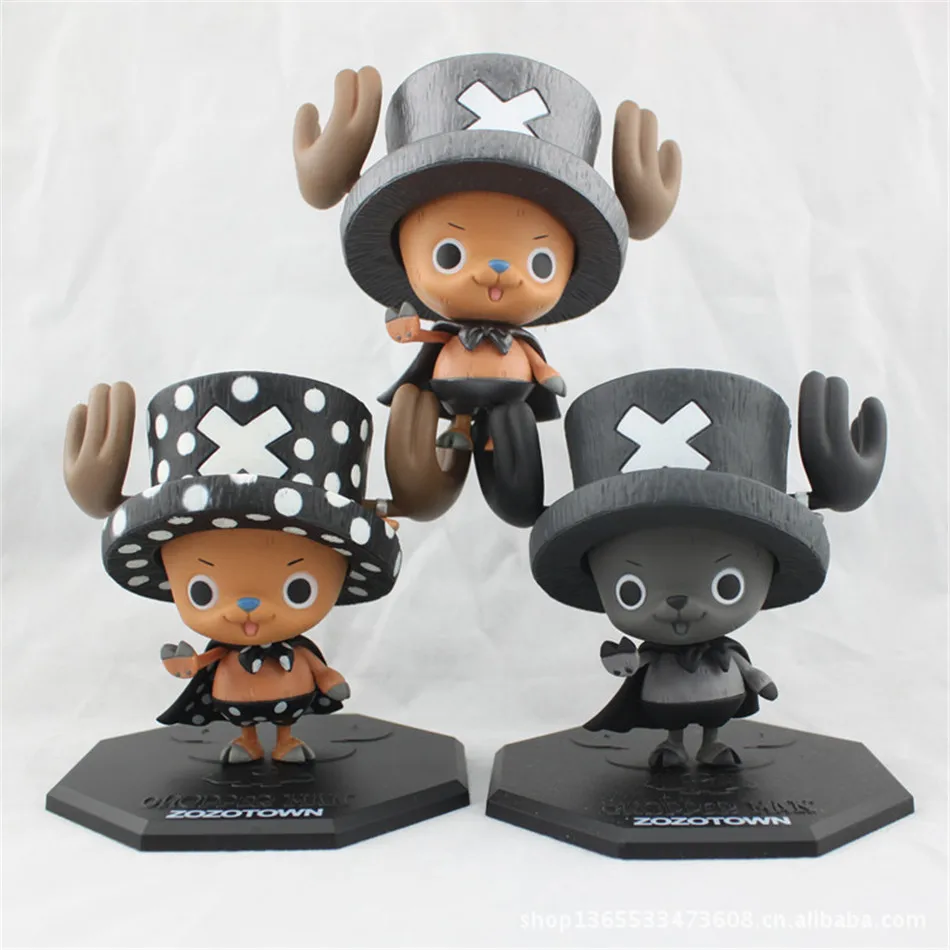 Экшн-фигурки Chanycore 1 шт. 11 видов стилей золотой красный черный WCF ZOO Tony Chopper