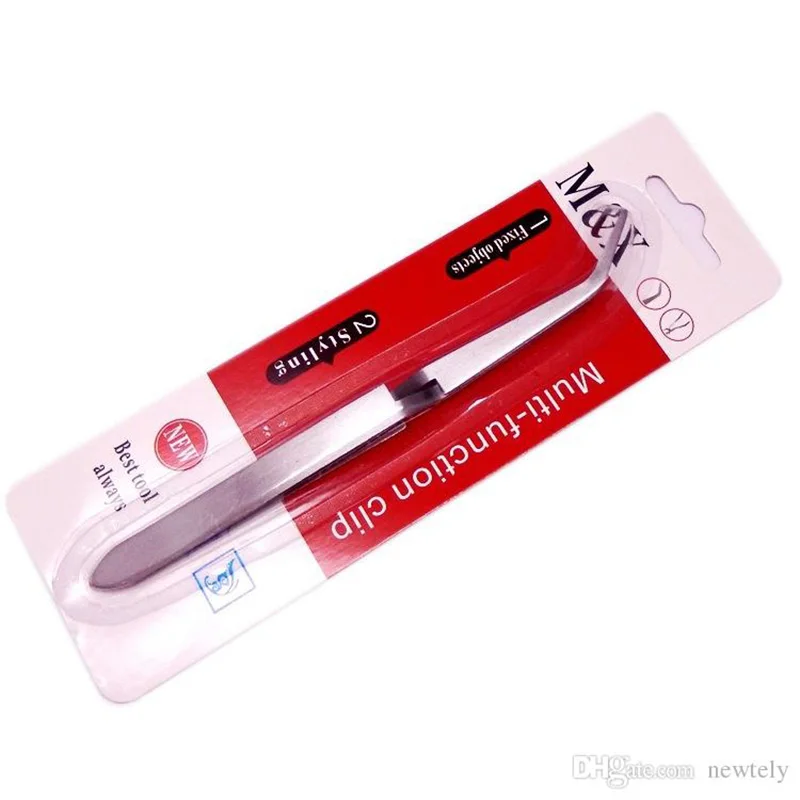 Маникюрный акриловый УФ гель кончики скульптура Пинцет зажим для ногтей