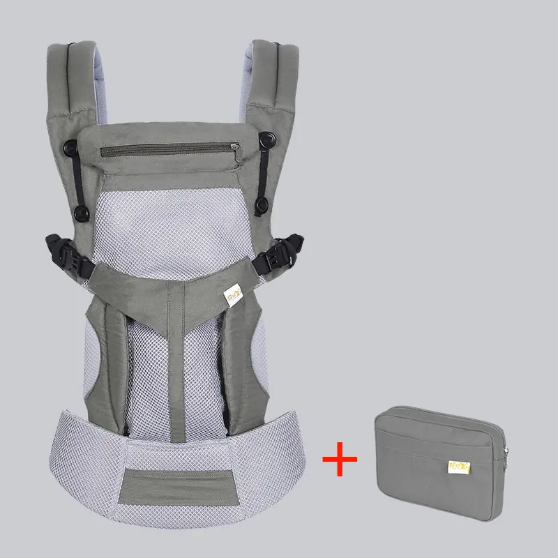 cold air 10 Omini эргономичный 360 Детские переноски Backpacks0-36 месяцев портативный детский слинг обертывание хлопок младенческой новорожденной ребенка переноски - Цвет: cold air 10