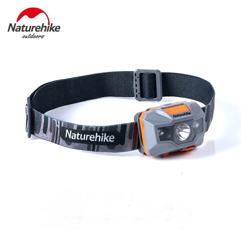 Naturehike открытый светильник ing 150LM 4 режима IPX6 Водонепроницаемый USB зарядка светодиодный светильник для рыбалки походный Кемпинг Велоспорт налобный фонарь PK Petzl - Цвет: Black