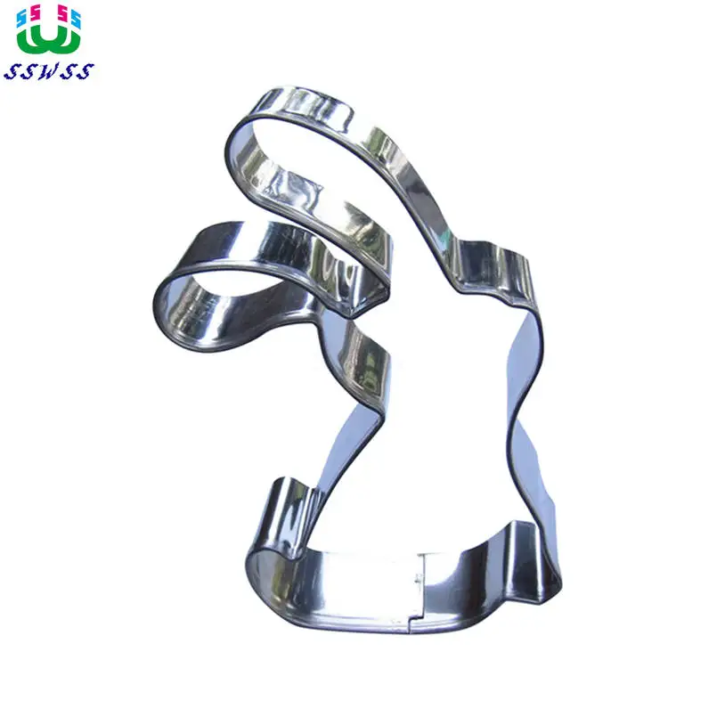 Кролик с длинными ушами украшения торта помадки резаки инструменты пасхальное