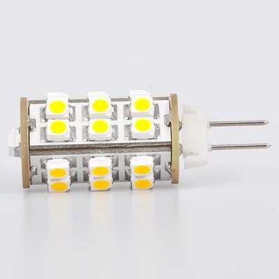 Бесплатная доставка 25 светодиодных ламп G4 3528 SMD широкая лампа 12 в и 24 лм
