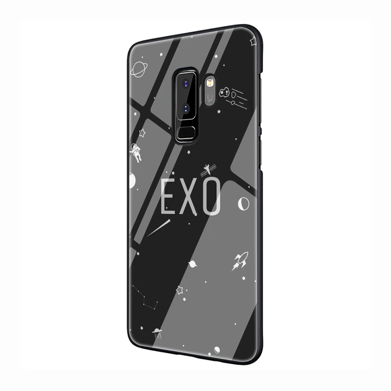 G2 Экзо Lucky один чехол из закаленного стекла для телефона для samsung S7 край S8 S9 S10 Note 8, 9, 10, плюс A10 20 30 40 50 60 70 - Цвет: G2