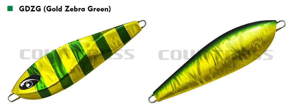 155g 5,5 oz Countbass S2 глубокий медленного падения приманки для рыбалки металлический свинцовый крючковый лов морской желтохвоста игра - Цвет: 06 GDZG