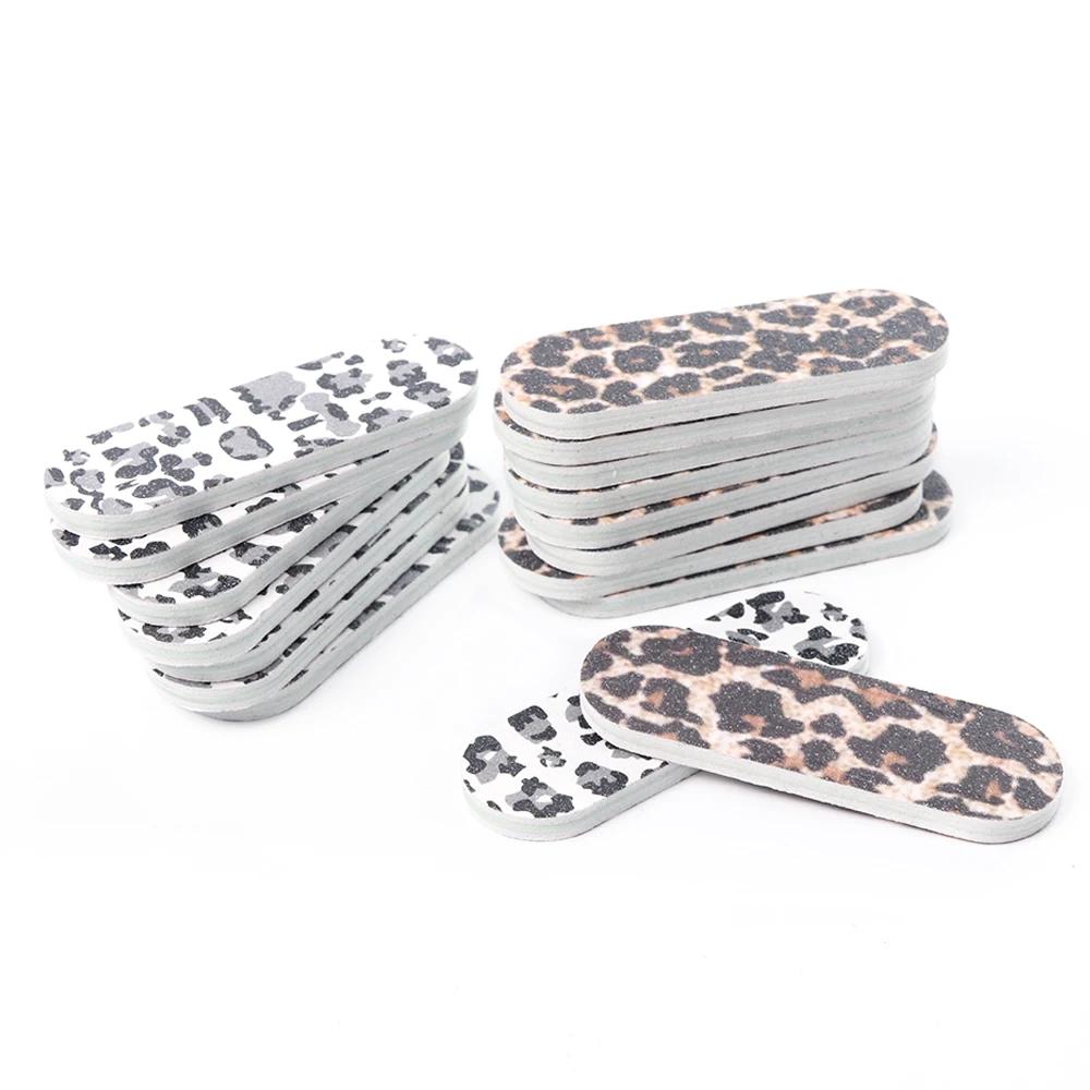 1 набор Полировальный Инструмент для ногтей с леопардовым принтом|Пилки и буферы|