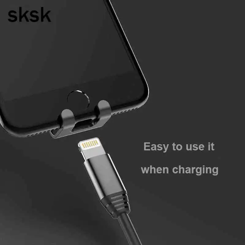 SKSK Auto-lock Car Phone Holder Stand for iPhone 6 7s 8 8X Not Gravity Reaction Air Vent Mount | Мобильные телефоны и