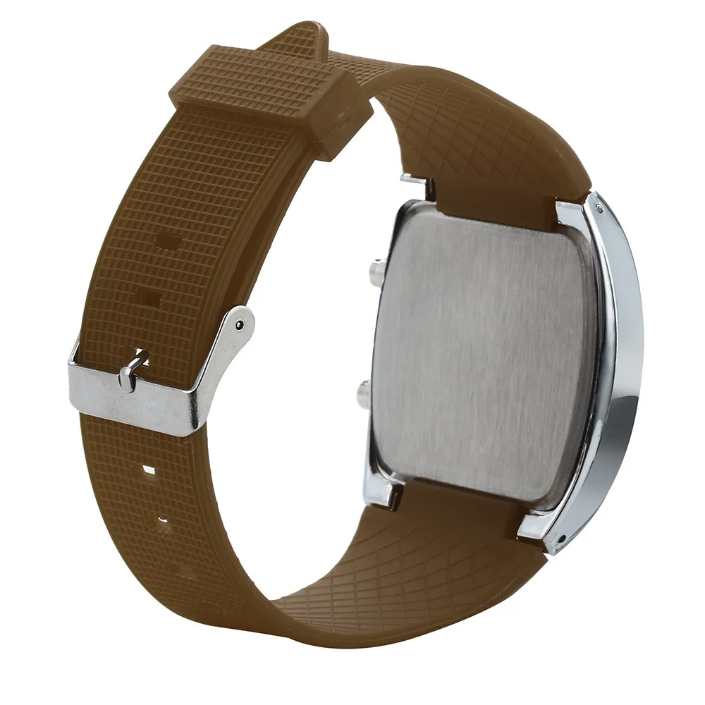 Модные мужские часы со светодиодной подсветкой спидометр Turbo спортивные с