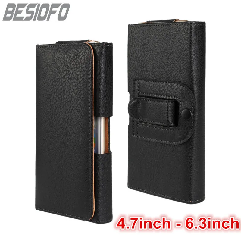 С поясной застежкой Горизонтальный чехол для телефона Huawei Honor 7A 7X 5A 5X 6A 6X 6 7 8 9