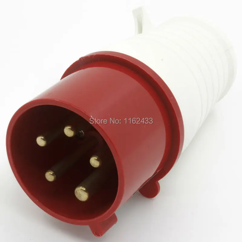 32A 3P N E 5 pin 220-380 V/240-415 V IP44 025 трехфазный splashproof промышленный штекер