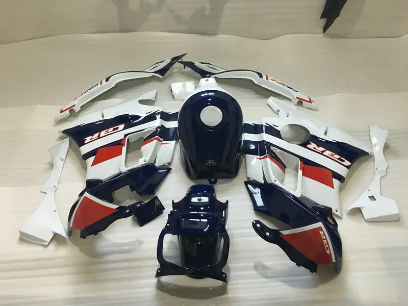 Комплект обтекателей для мотоцикла HONDA CBR600F2 91 92 93 94 CBR600 F2 CBR 600F2 1991 1992 1994 ABS белый