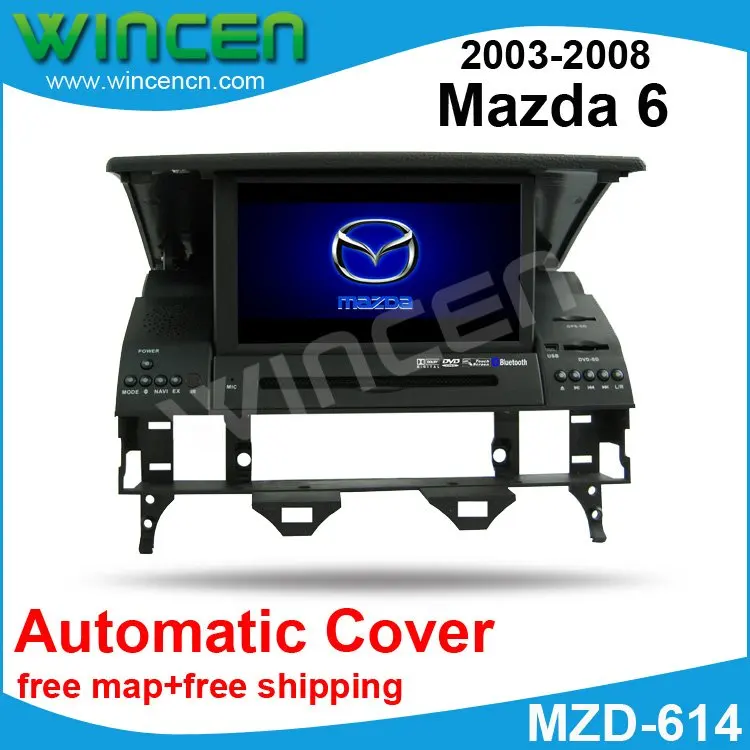 Автомобильный DVD gps плеер для старая Mazda 6 от 2003 2008 с BT цифровой видеодиск USB разъем