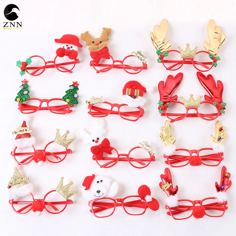 2 шт. Рождественская фотобанк бутафорская маска очки забавные для свадьбы дня