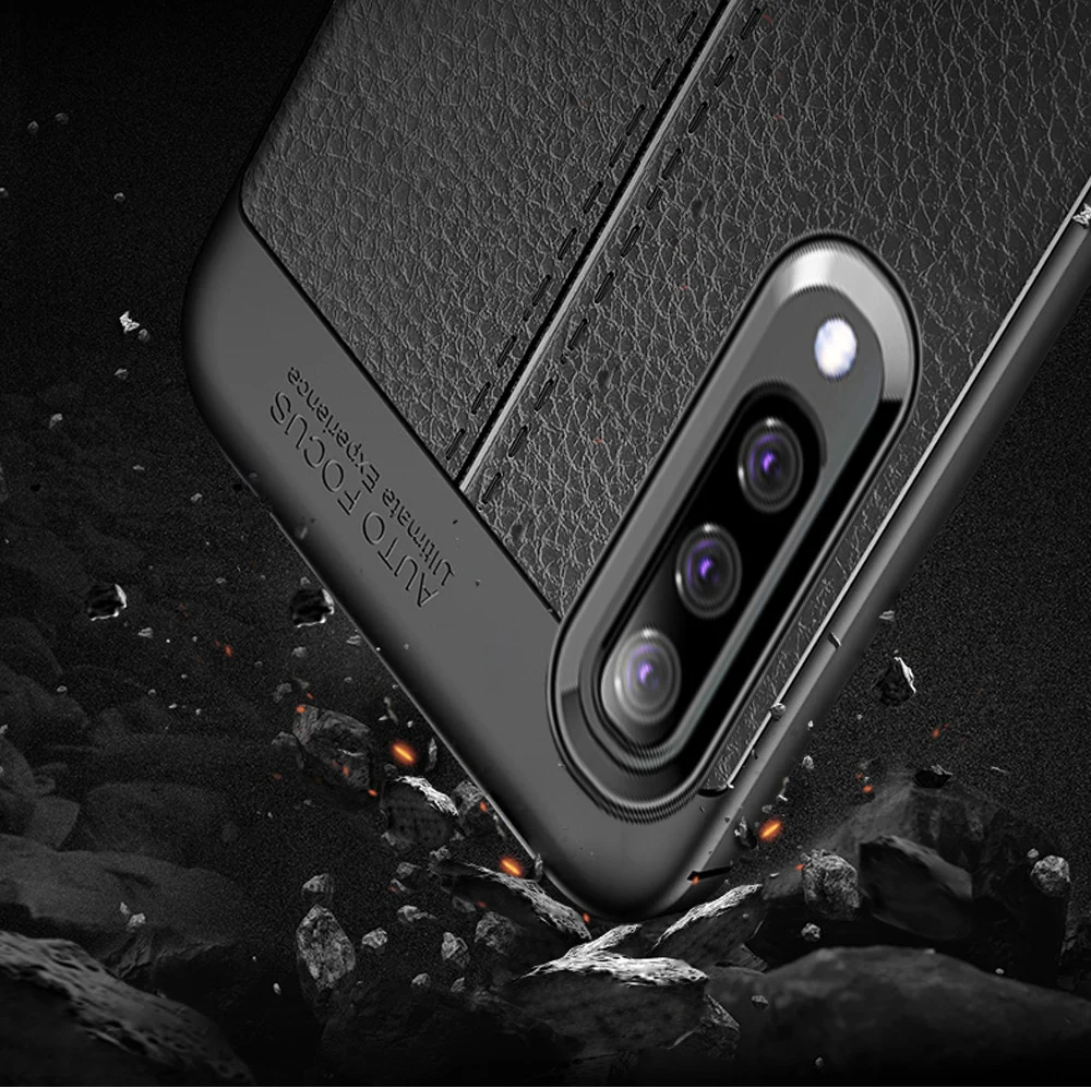Чехол для samsung Galaxy A50 A40 A30 A20 A70 Чехол Броня бампер кожаный силиконовый чехол матовый мягкий термополиуретан чехол для телефона Fundas