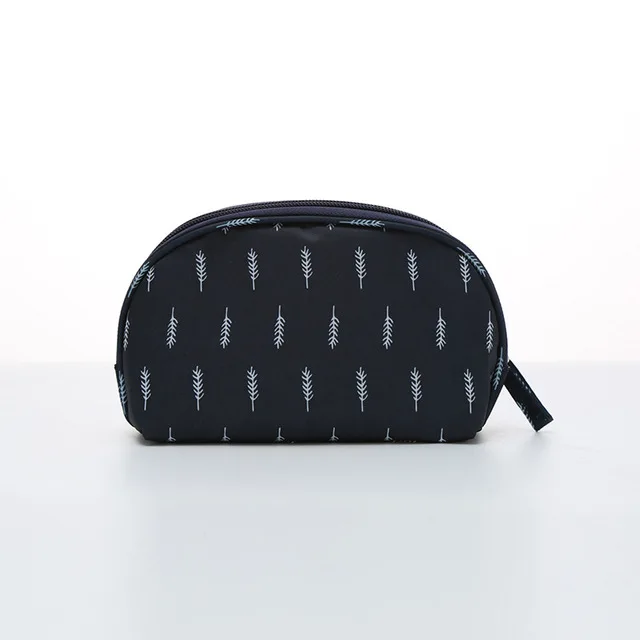 Navy feather bag ZDARLBO дорожная портативная Водонепроницаемая косметичка для женщин, органайзер, фламинго, косметички, косметички, косметичка для Хранения Туалетных принадлежностей, сумка для туалета - Цвет: Navy feather bag