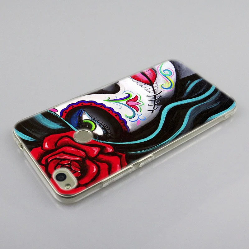 Мягкий силиконовый чехол Catrinas и skull для Huawei NOVA 3 3i 4 Honor 7A Pro 7S 6X 7X 8X 8 9 10 Lite Play View 20