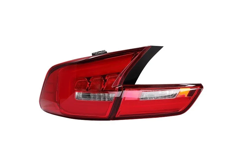 red Автомобильный стильный задний фонарь для Toyota Camry, американский стиль, светодиодный задний светильник, 2006-2011 Camry, 40 задний светильник, DRL+ Реверс+ сигнальный светильник, задний фонарь - Цвет: red