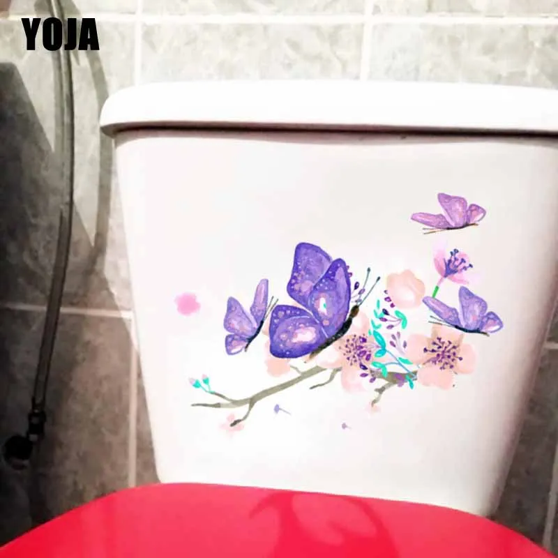 YOJA 25x13 9 см интересная наклейка в виде бабочки домашний декор Современная