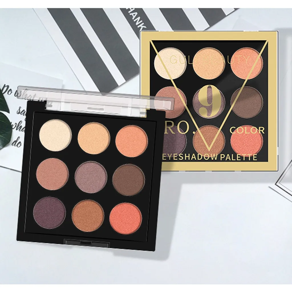 Матовые тени для век Палитра стойкие водостойкие натуральная палитра макияжа