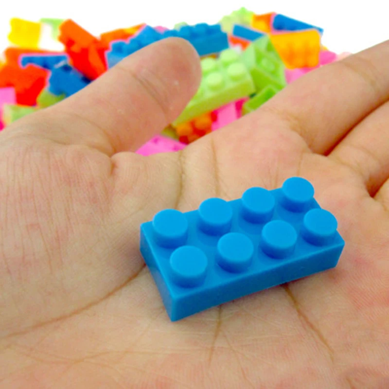 144 шт строительные блоки кирпичи для детей раннего обучения обучающая