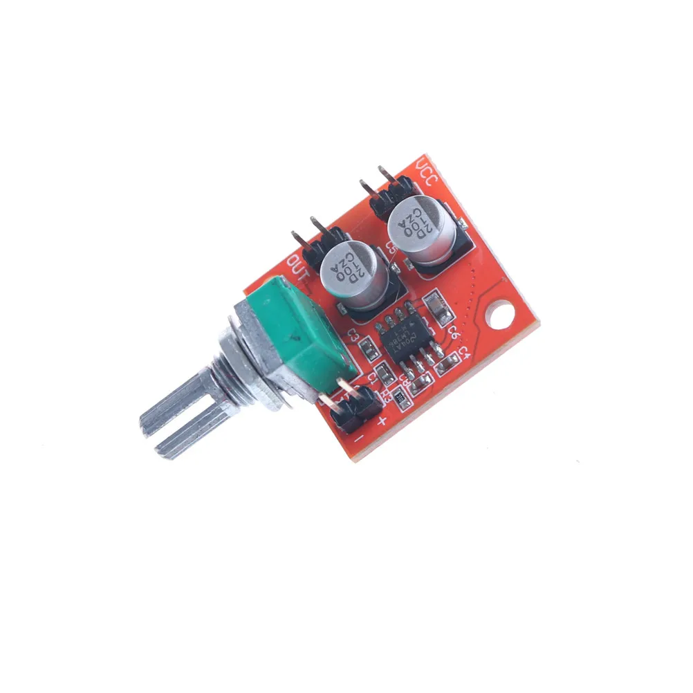 1 шт Новинка 200 раз DC 3 7 V 12V LM386 электретный микрофон Мощность усилитель доска