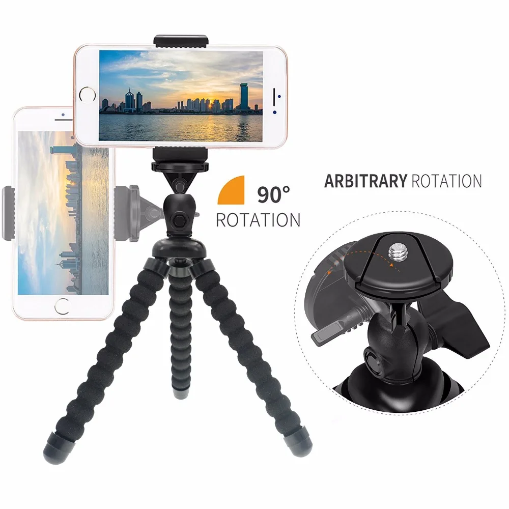 Легкий мини штатив Duszake для телефона Трипод камеры Gorillapod смартфона гибкий