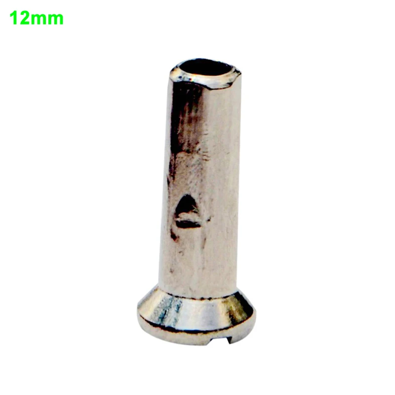 12mm 20 шт./лот MTB горный велосипед спиц Кепки разноцветный велосипеда покрытие для спиц колеса Медь ниппель 12/14/16 мм(14 г)* 2 мм - Цвет: 12mm
