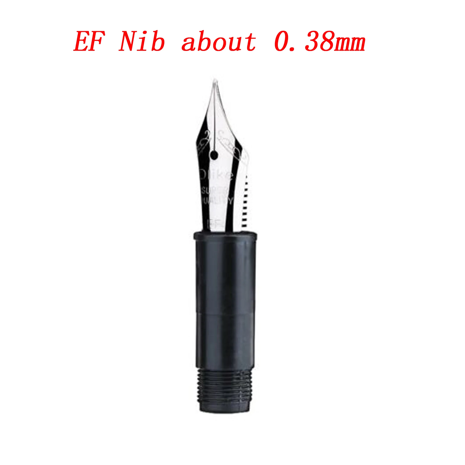 EF Nib 1 шт. DELIEK Перьевая ручка Перо EF \ EF Бент \ M костюм для DELIKE Alpha ручка Новая Луна канцелярские принадлежности офисные школьные принадлежности penna stilografica - Цвет: EF Nib