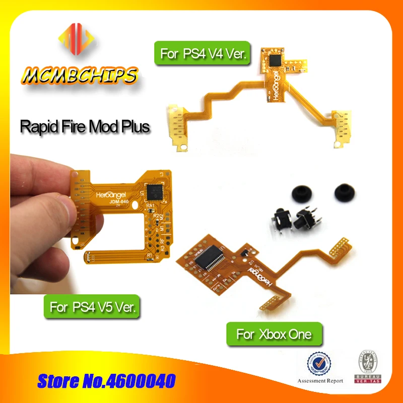 Для Xbox One Rapid Fire для контроллера PlayStation 4 Mod Plus PS4 геймпад джойстик V4.0 V5.0 быстрая