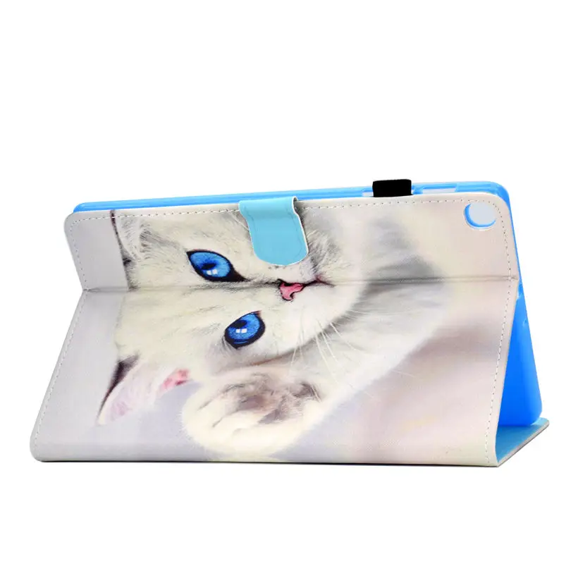 SM T720 T725 чехол для Samsung Galaxy Tab S5e 10 5 2019 умный кожаный Funda Capa|Чехлы планшетов и