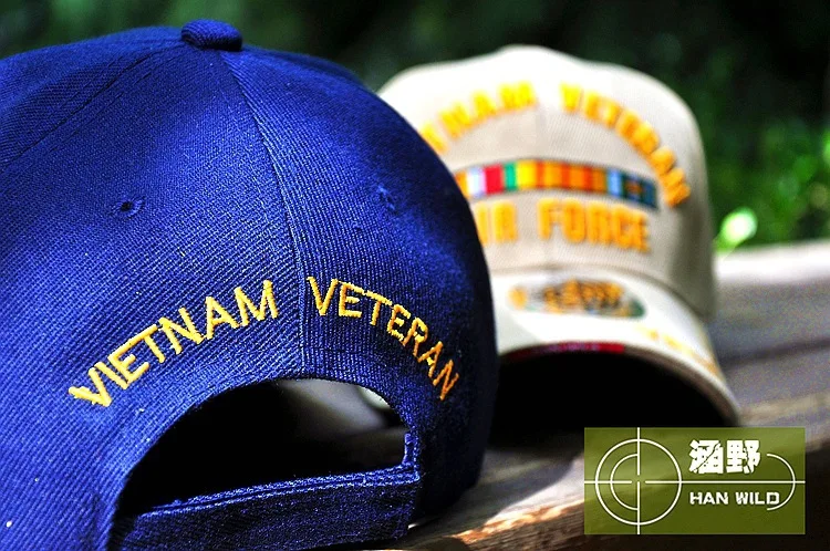 Бренд Повседневное WW2 Вьетнам Винтаж хлопок Gorras памятные Air армейские кепки Snapback Письмо Тактическая бейсболка армии США Шапки