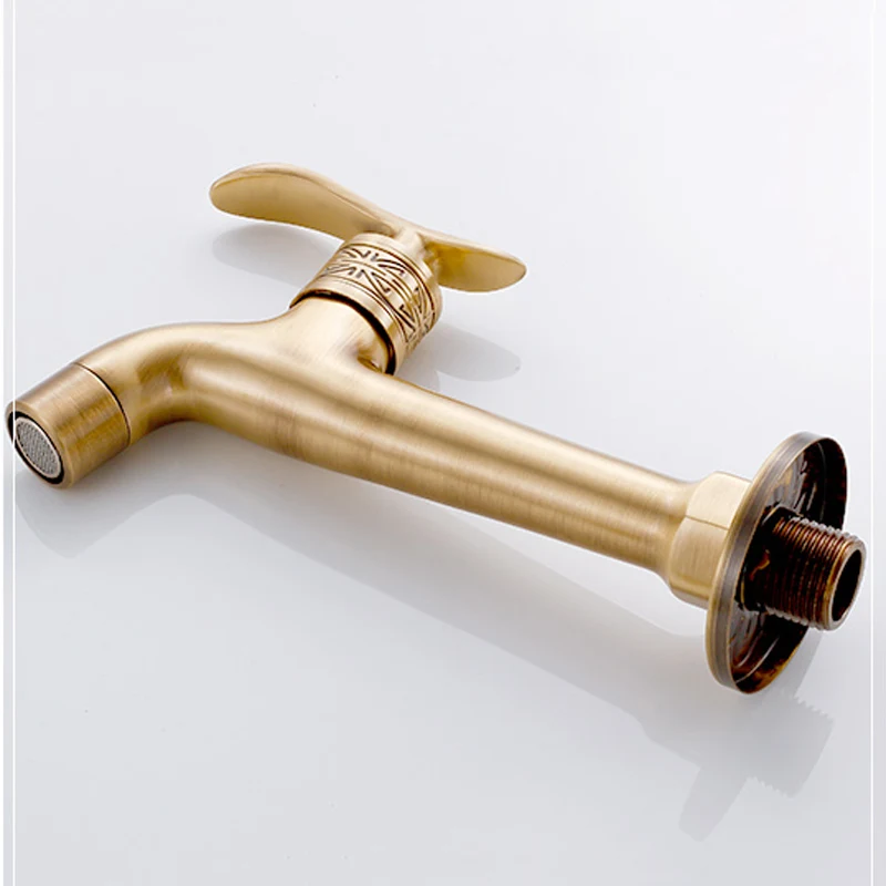 Современный декоративный смеситель Uythner из античной латуни бесплатная доставка