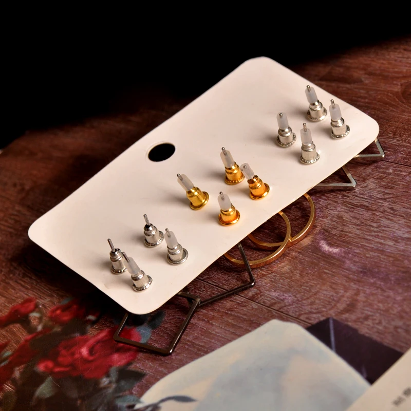 New fashion women accessories wholesale girls birthday party geometric stud mix-and-match 6 pairs /set earrings free of shipping | Украшения