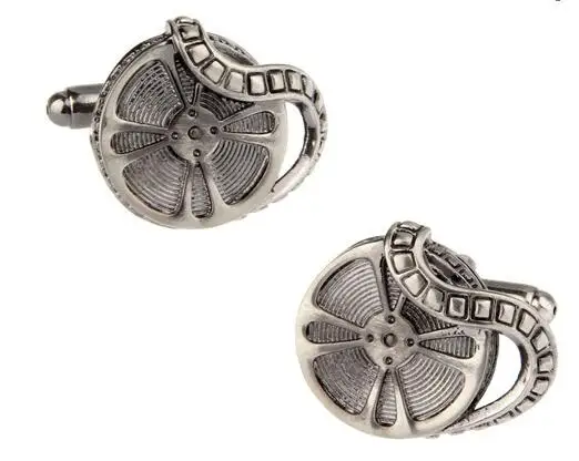 10 пар/лот Винтаж кинопроектора запонки кинопроектор ретро граммофон Украшения