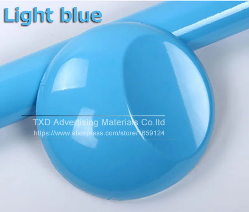 Sky blue 10/20 Вт, 30 Вт/40/50/60*152 см цемента серый винил Стикеры высокая глянцевая виниловая пленка глянцевый виниловый Обёрточная бумага Стикеры светильник голубой Виниловый фон - Название цвета: Sky blue