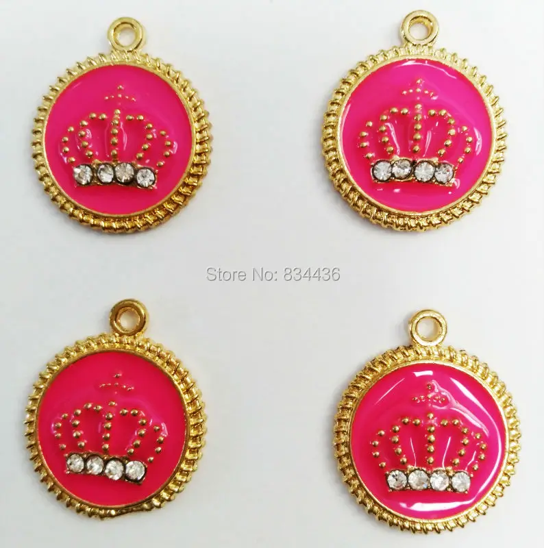 Женская цепочка с подвеской в виде красной розы 17 х20 мм | Украшения и аксессуары