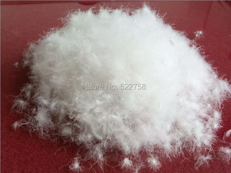 Упаковка для спального мешка 90% чистый белый утиный пух заполняющая мощность 500